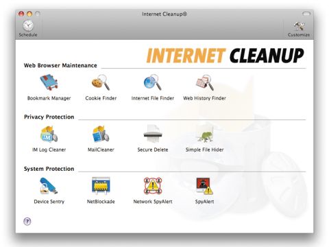 internet cleaner, mac